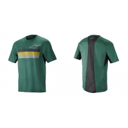 Alpinestars ALPS 6.0 dres Melange Emerald (melGryEmeBluCe) (krátký rukáv) | Katmar.cz