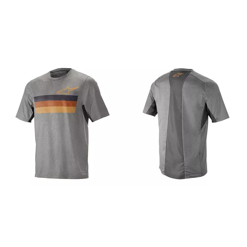 Alpinestars ALPS 6.0 Melange – Cycling Jersey (melLtGryBluOrg) | Katmar.cz