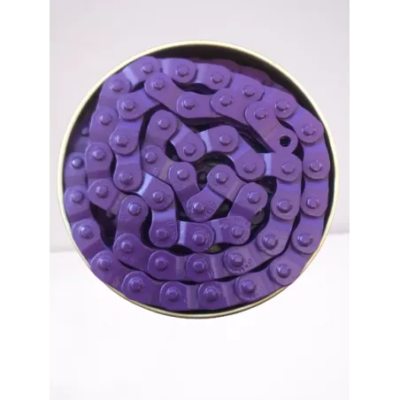 Raptor Gusset  Slink OFFSET chain purple  1/2"x1/8"