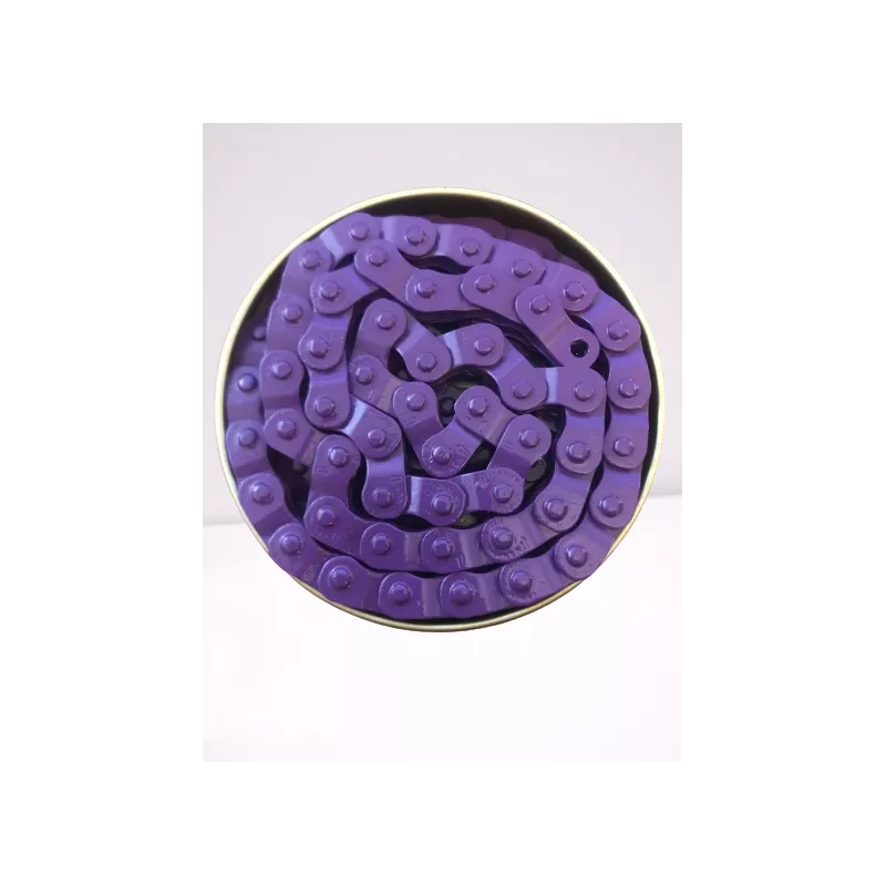 Raptor Gusset  Slink OFFSET chain purple  1/2"x1/8"