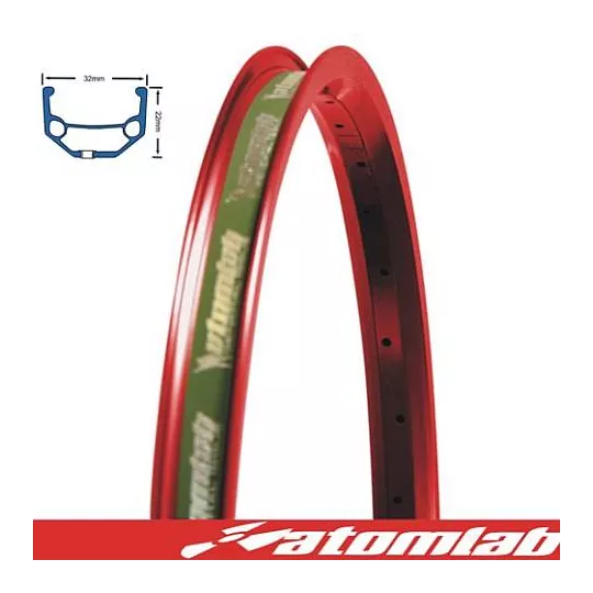 Atomlab GI rim 26" red 36 H | Katmar.cz