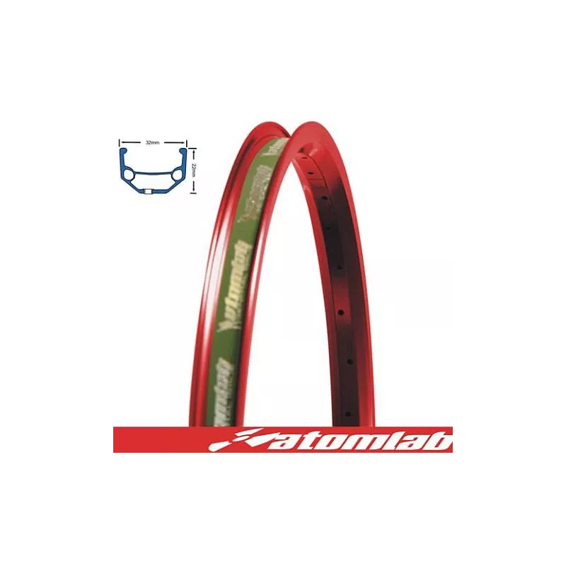 Atomlab GI rim 26" red 36 H | Katmar.cz