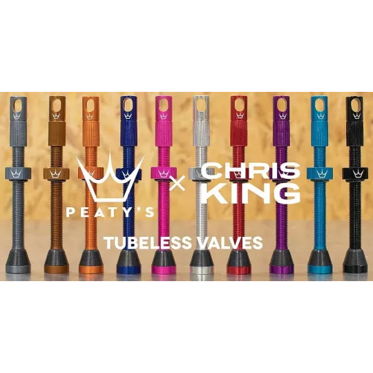Peaty's Tubeless Valves 60 mm Mango