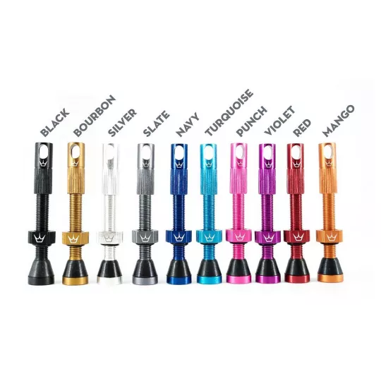 Peaty's Tubeless Valves 60 mm Turquise