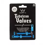 Peaty's Tubeless Valves 60 mm Turquise