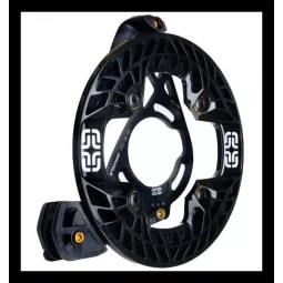 e13 SRS+ NEW single ring - 32-36 zubů ISCG OLD black