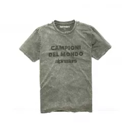 Alpinestars tričko premium Word UP Campioni del Mondo - Military | Katmar.cz