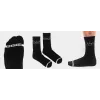 Peaty's Shred Socks STRIPE - Black ponožky