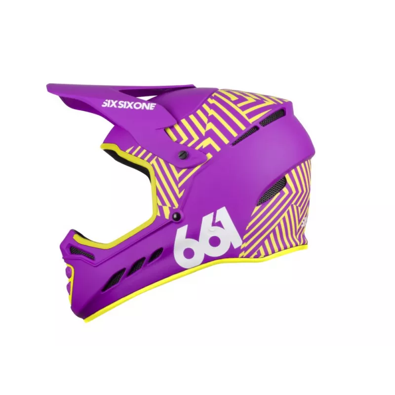 661 Reset helmet Dazzle Purple - (sixsixone)