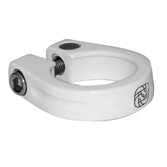 Gusset Clench sedlová – Seatpost Clamp (bílá) | Katmar.cz