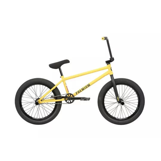 Premium Broadway 21" Yellow + removable Brake