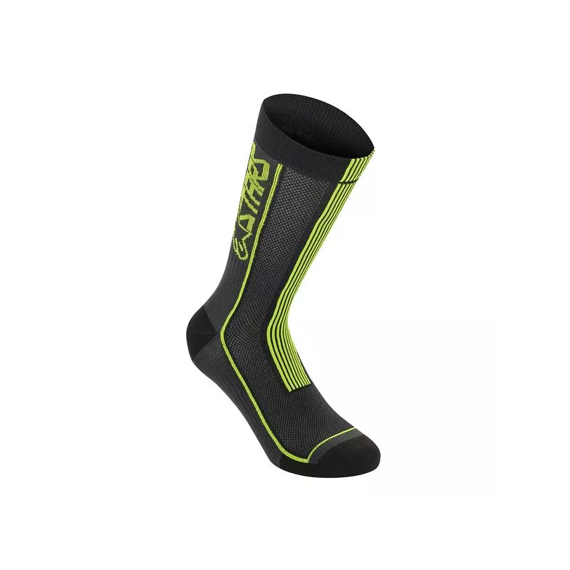 Alpinestars MTB Summer Socks 22 black/acid yellow | Katmar.cz