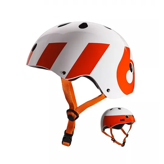 661 Dirt Lid - White Orange