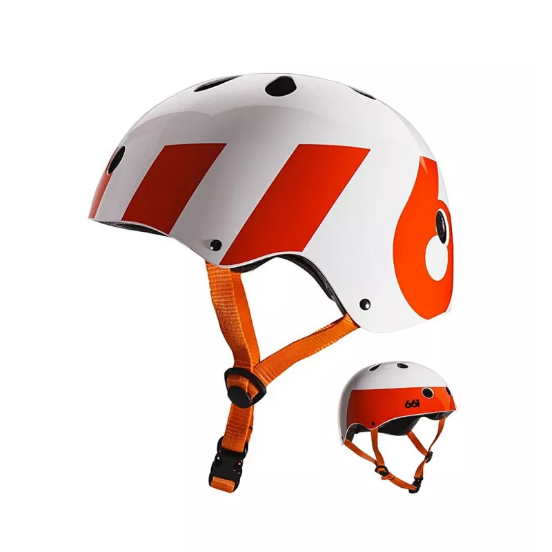 661 Dirt Lid - White Orange