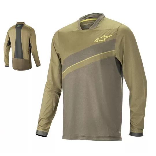 Alpinestars ALPS 8.0 L/S Jersey Military Green Grape Leaf | Katmar.cz