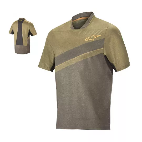 Alpinestars ALPS 8.0 S/S Jersey Military Green Grape Leaf | Katmar.cz