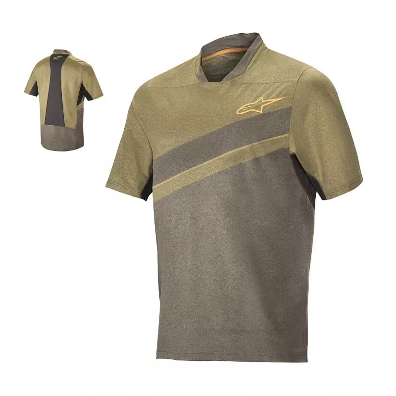 Alpinestars ALPS 8.0 S/S Jersey Military Green Grape Leaf | Katmar.cz