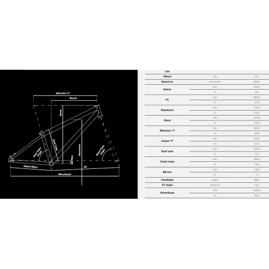 NS Bikes LIAR rám - černý | Katmar.cz
