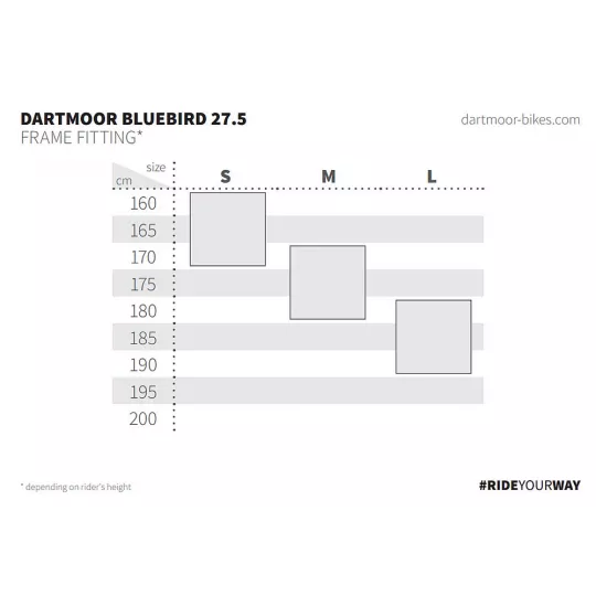 Dartmoor Bluebird 27,5 – MTB Full-Suspension Frame (bez) | Katmar.cz