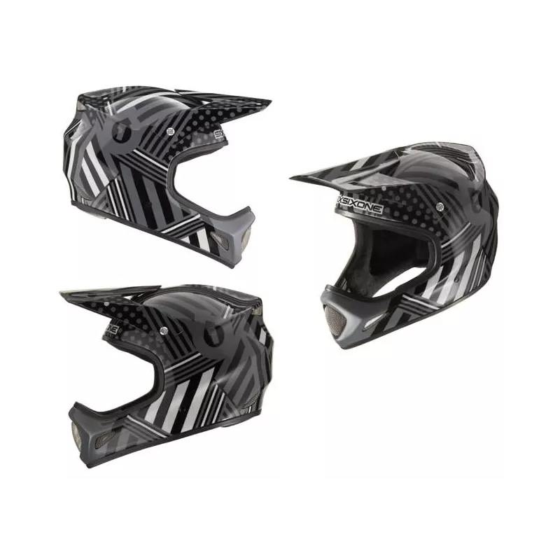 661 - SixSixOne Evo – Full-Face Helmet (šedá) | Katmar.cz