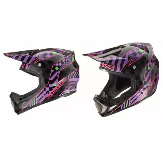 661 Evo Carbon helmet purple