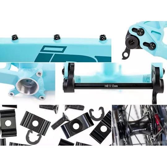 Identiti AKA 29 frame - Black - size M  (for 29" or 27.5" wheels