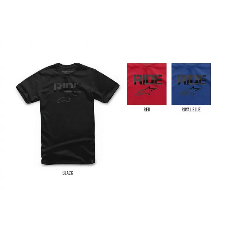Alpinestars Ride Stealth – T-Shirt (Red) | Katmar.cz