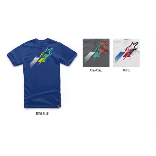 Alpinestars T-shirt Disect Royal Blue - size M