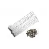 Odyssey spokes stainless including nipples - 186 mm white