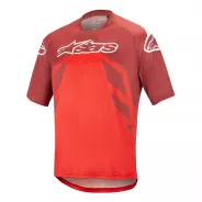 Alpinestars Racer V2 S/S Jersey - Burgundy/Bright Red/White | Katmar.cz