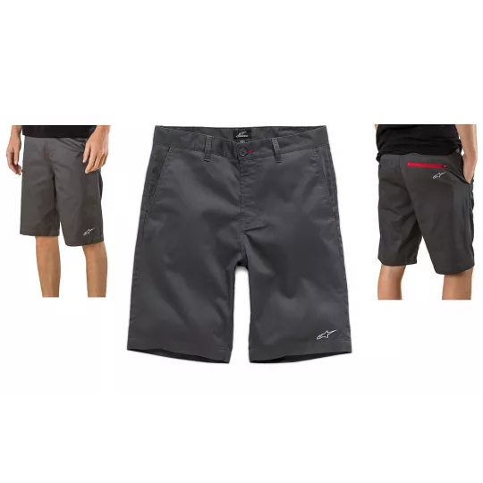Alpinestars Telemetric Chino Shorts Dark Charcoal kraťasy | Katmar.cz