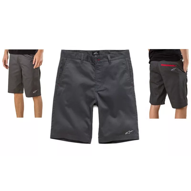 Alpinestars Telemetric Chino Shorts Dark Charcoal kraťasy | Katmar.cz