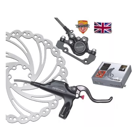 Quad Sting Pro XC  hydraulic brake rear 160 mm