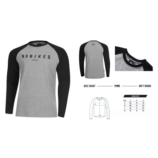 NS Bikes Classic Longsleeve tričko s dlouhými rukávy | Katmar.cz