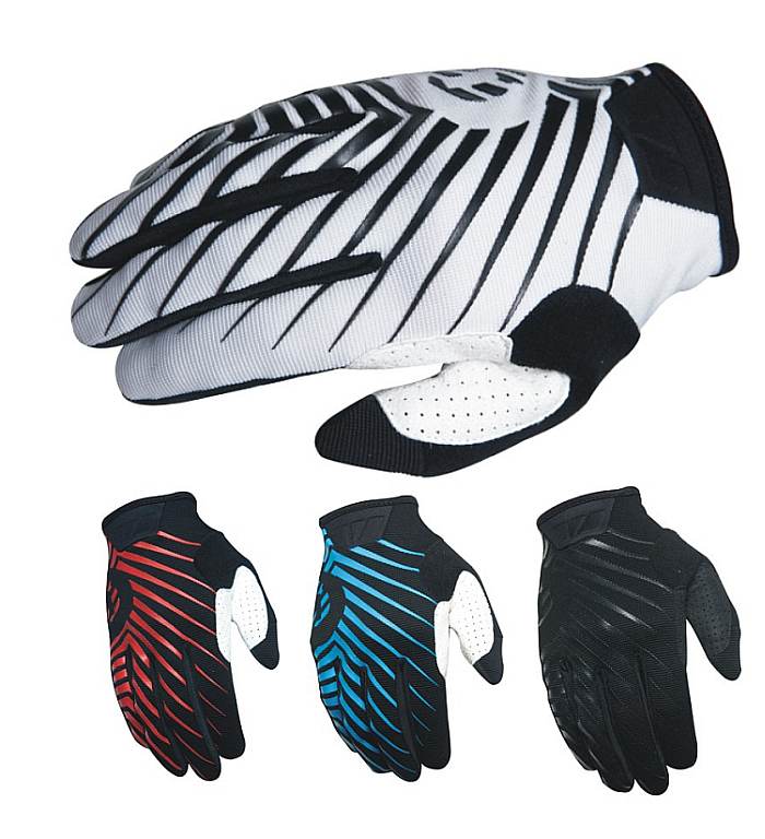 661 - 401 Chevron gloves SixSixOne white