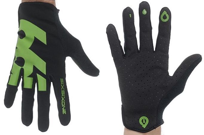 661 COMP 15 gloves - SixSixOne - black/green