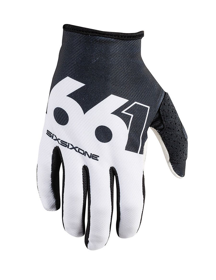 661 Comp Slice gloves - Black/White