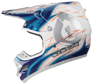 661 Hurricane Flight Carbon Icon Blue/White