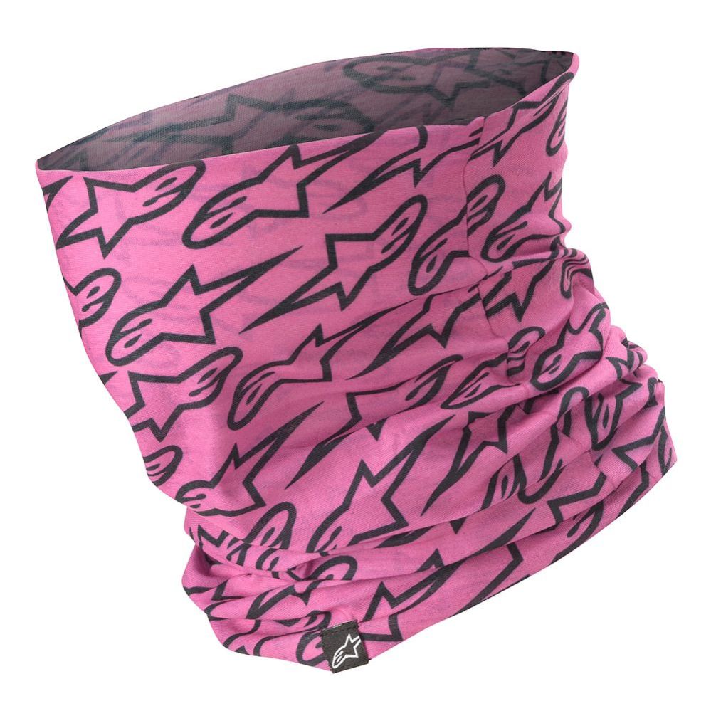 Alpinestars Neck Tube FUCHSIA Black - lehký nákrčník