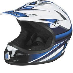 661 Full Comp blk/blue/wht helmet