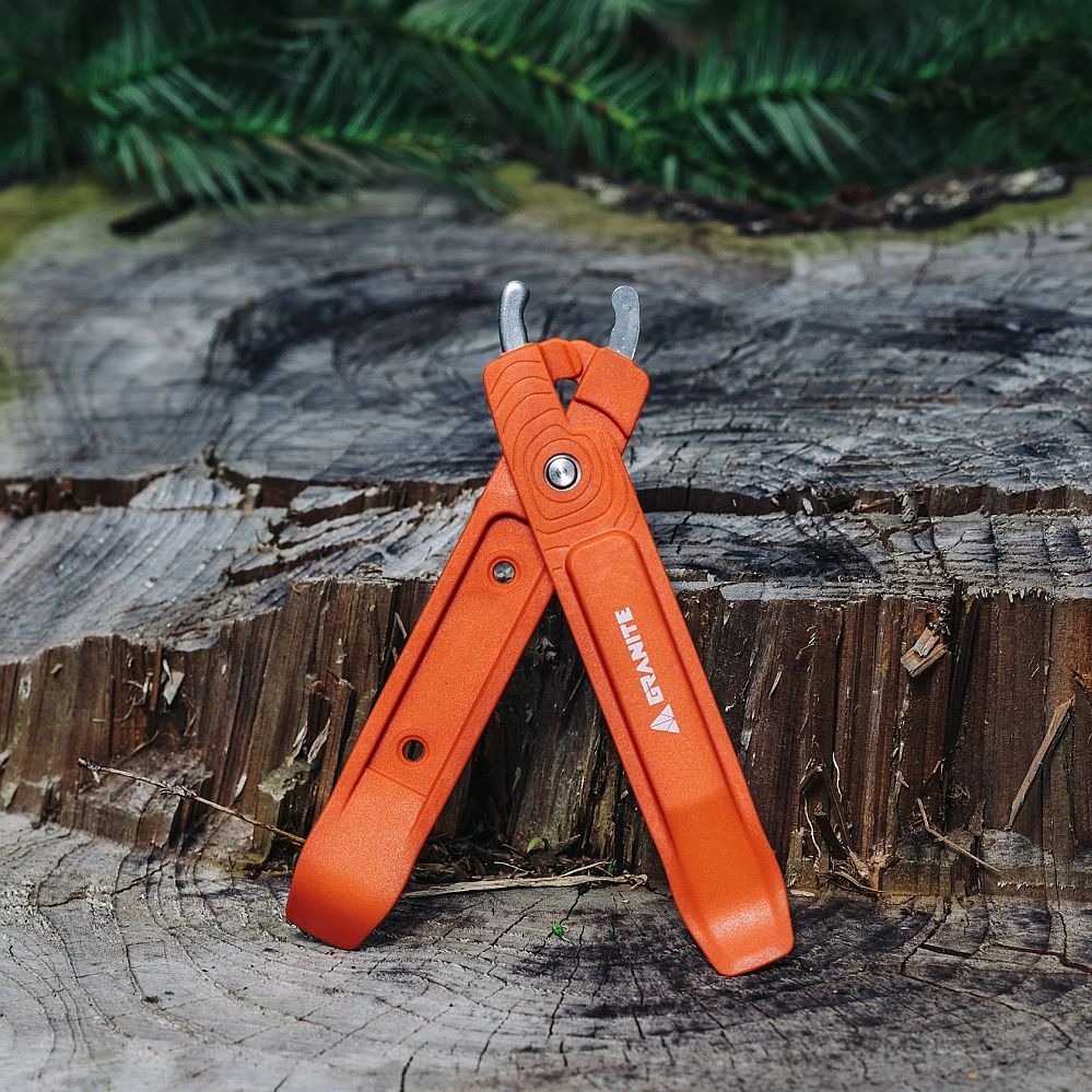 Granite Talon Tyre Levers 2v1 montpáky+quicklink kleště Oranžové