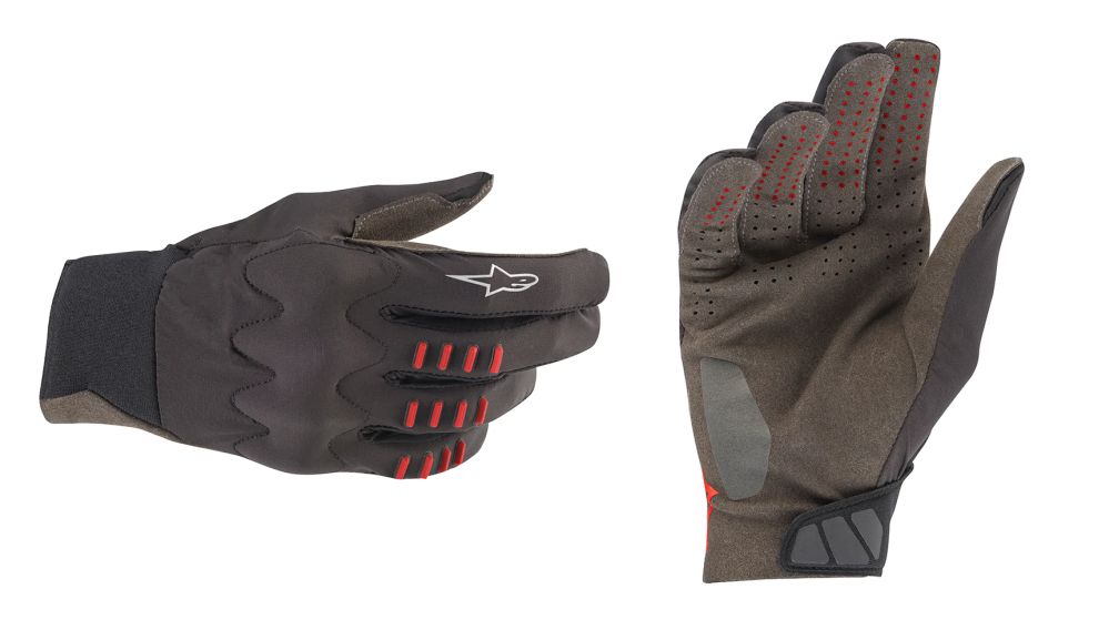 Alpinestars Techstar Gloves - Black Bright Red