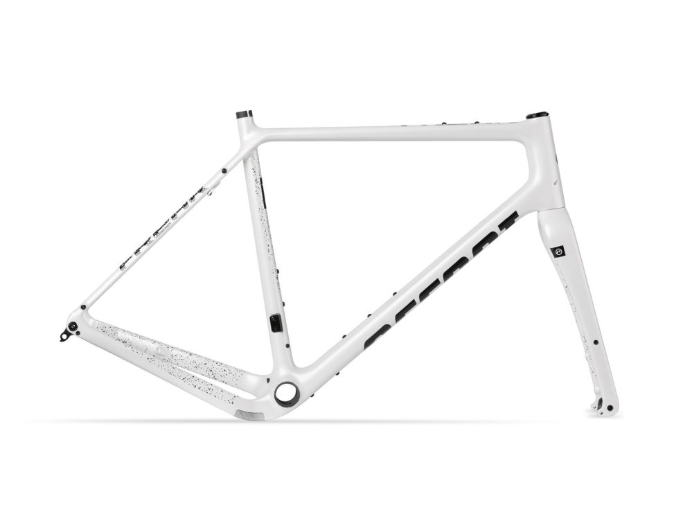 Accent Freak Carbon Gravel frameset - Size XS White