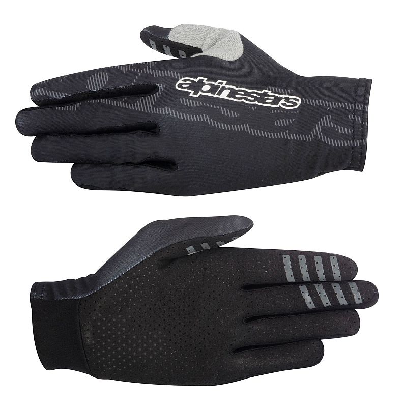 Alpinestars F-Lite gloves Black Steel Gray