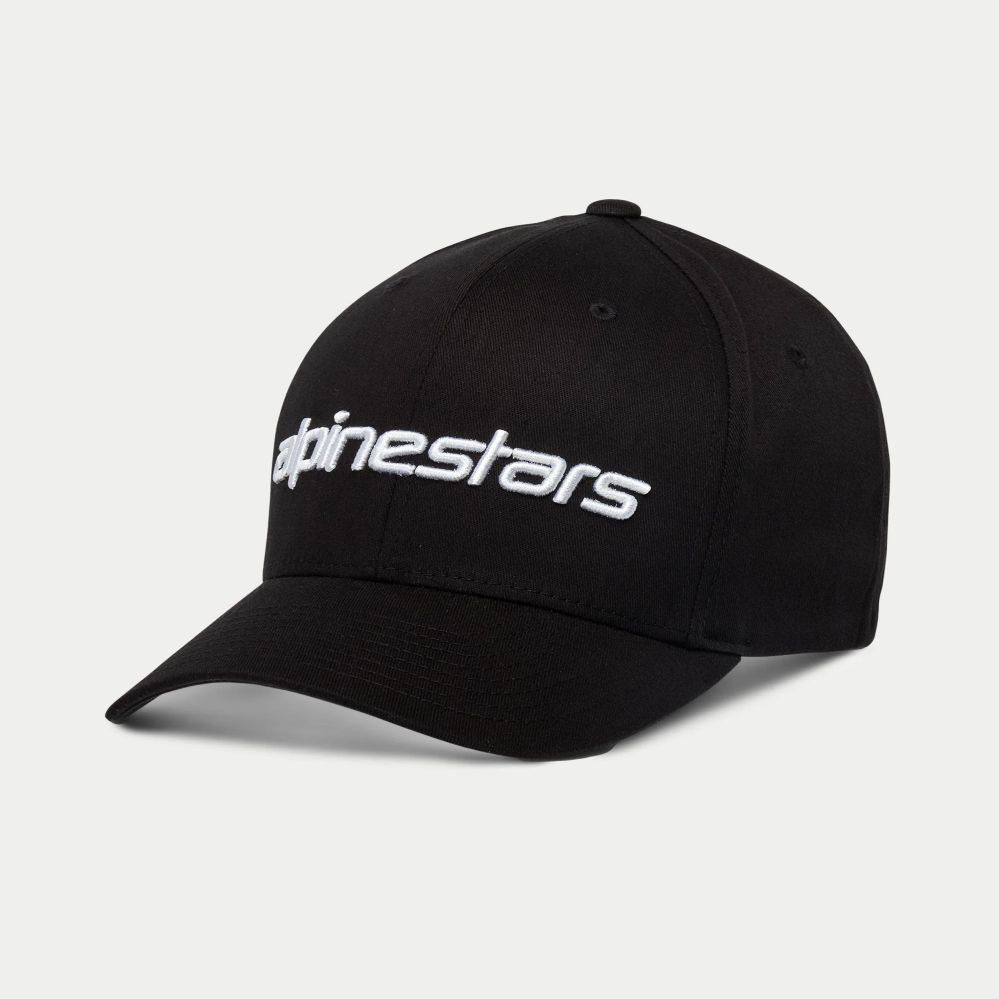 Alpinestars Linear Wordmark 2.0 hat - Black/White
