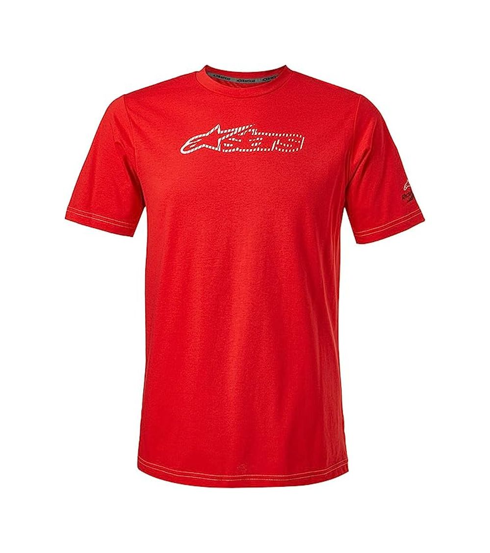 Alpinestars Blaze 2 Tee Ride Dry - Red/white - size M