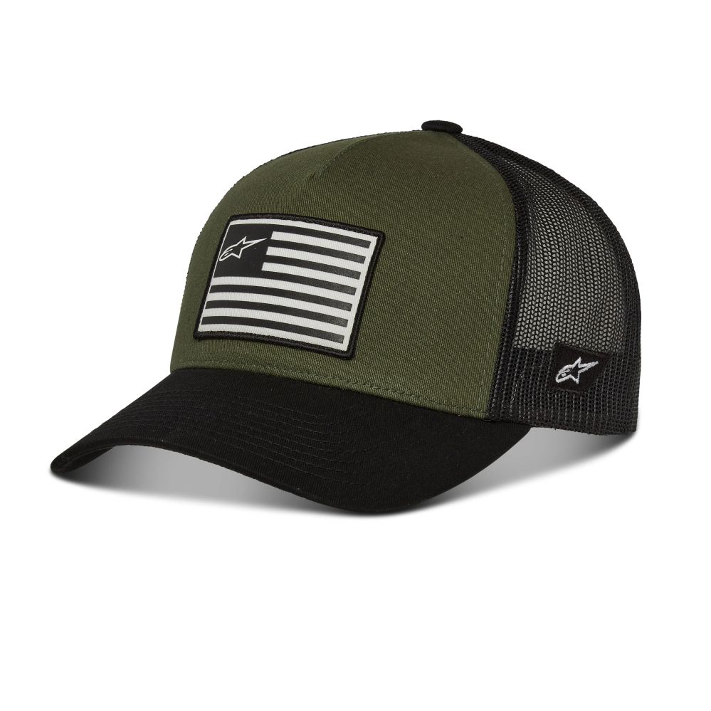 Alpinestars FLAG Snapback hat Military/Black