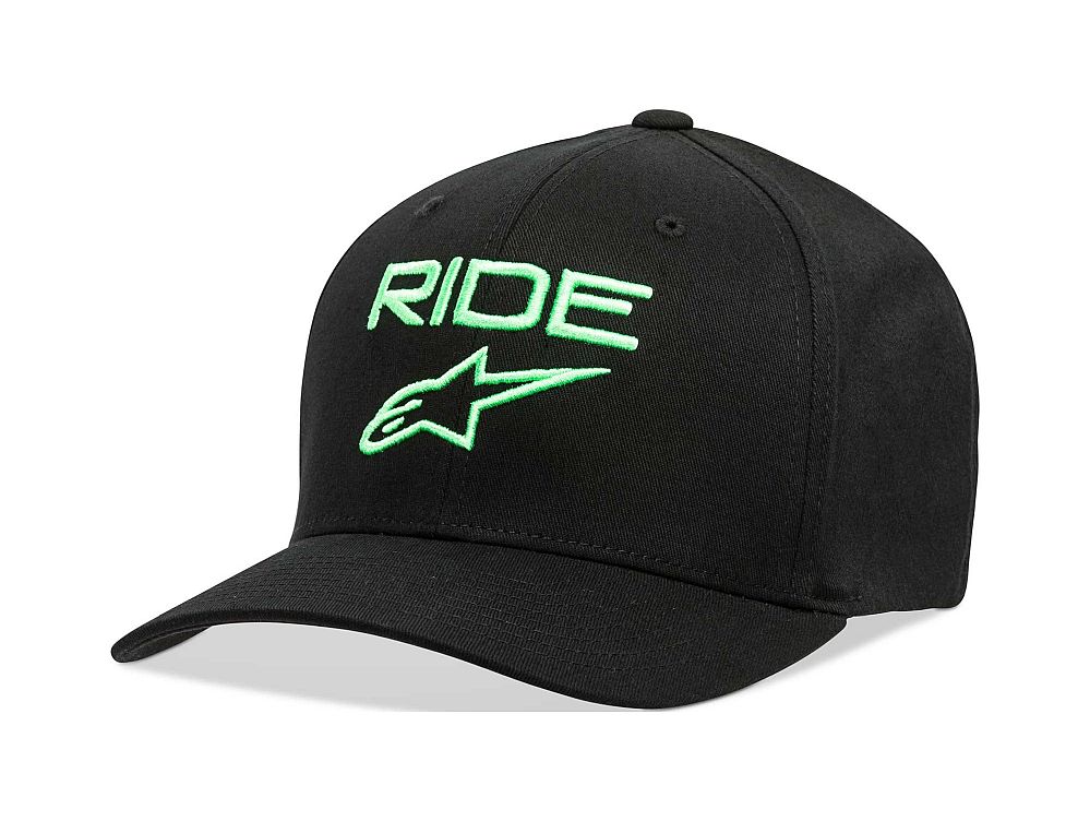 Alpinestars Ride 2.0 Curve hat Flexfit Black / Green