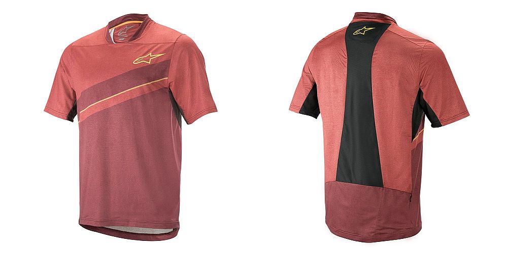 Alpinestars ALPS 8.0 S/S Jersey dres Burgundy Maroon