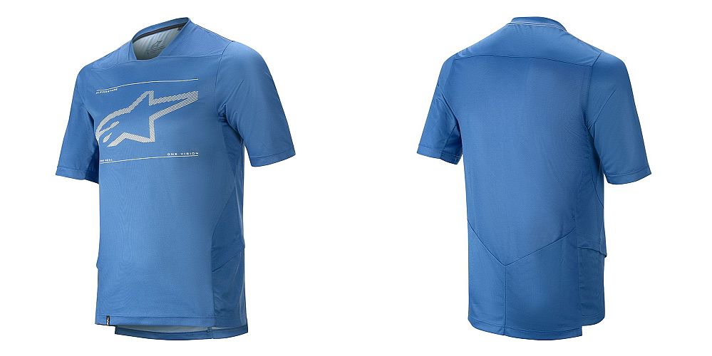 Alpinestars Drop 6.0 S/S Jersey dres Mid Blue